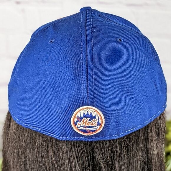 New Era MLB Custom New York Mets 59FIFTY Fitted Baseball Cap - Picture 3 of 7